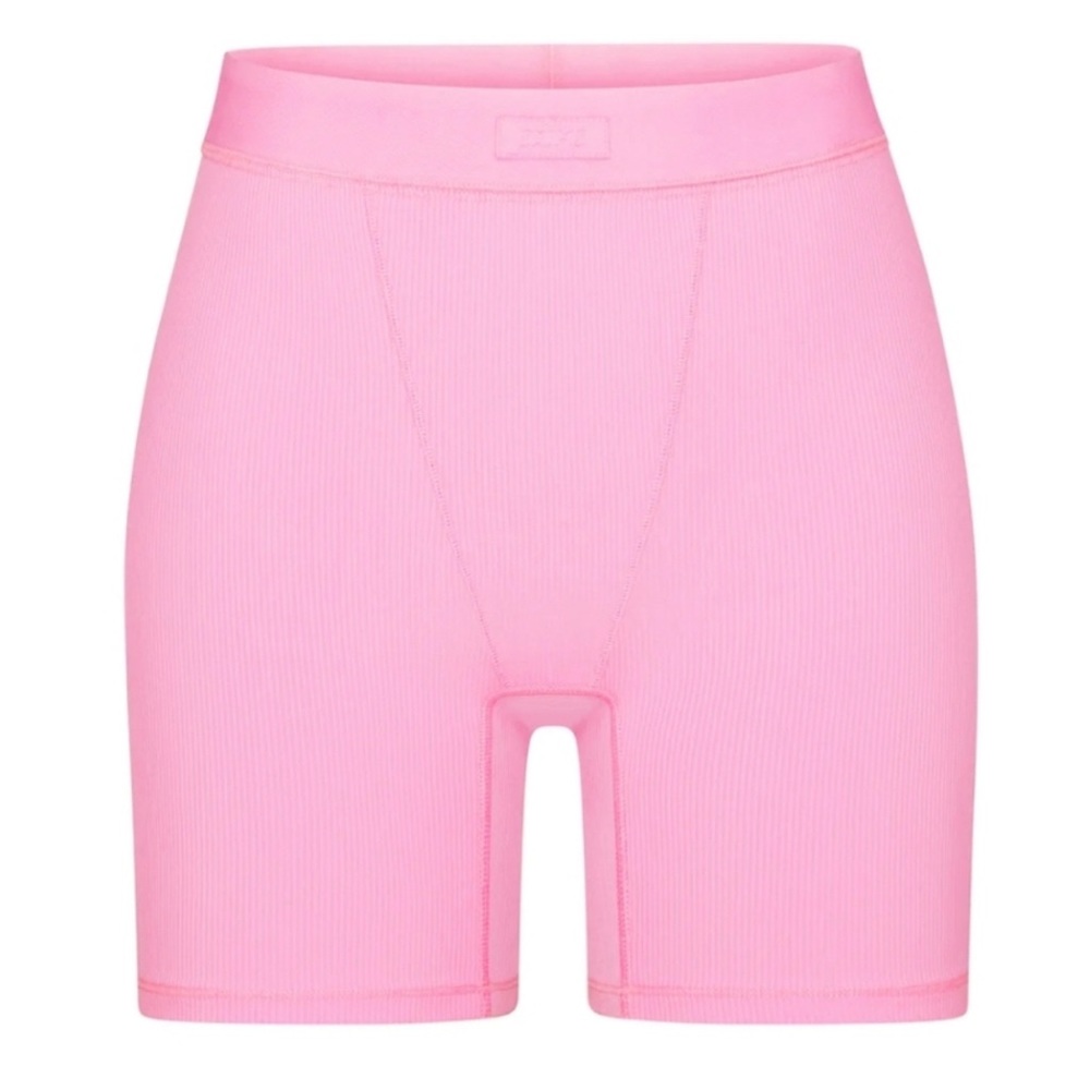 NWT Skims soft lounge boxer, medium, cotton candy